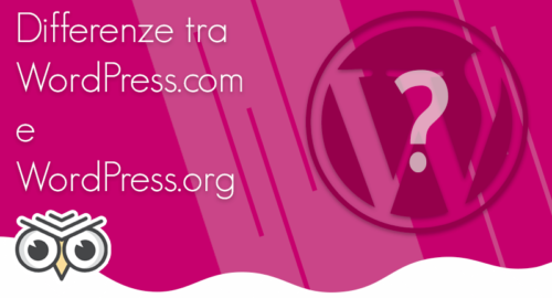 Differenze tra WordPress.com e WordPress.org