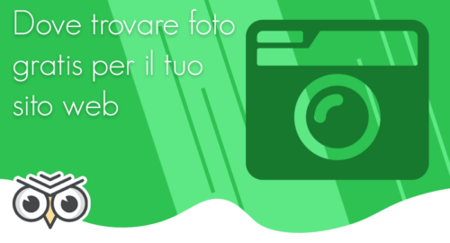 5 siti dove trovare foto gratis per il tuo sito web