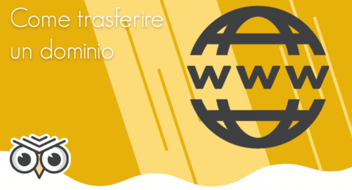 Come trasferire un dominio