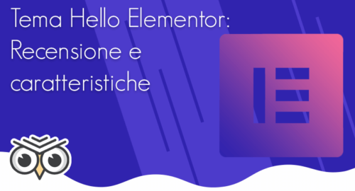 Tema Hello Elementor: recensione e caratteristiche